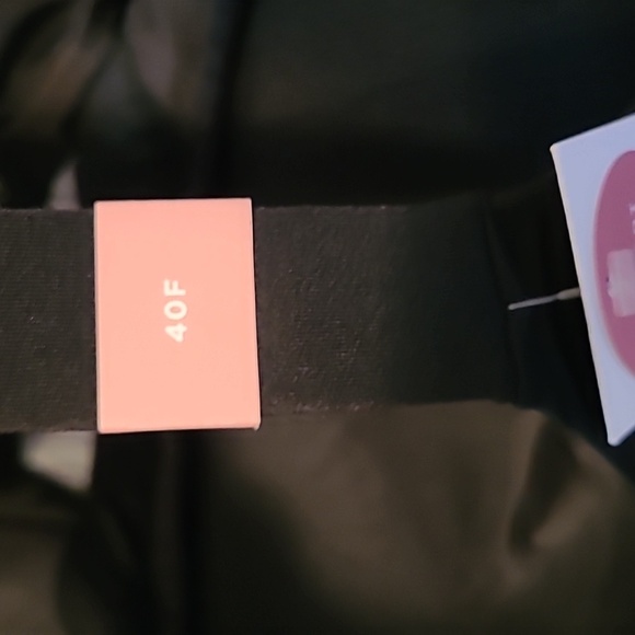 Cacique Comfort Bliss Lightly Lined Full Coverage Black Bra 40F Shapewear NWT - Picture 5 of 10